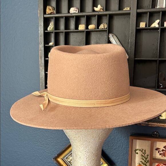Lack of Color The Zulu Hat in Sand, 100% Australian Wool, Size Medium 57cm